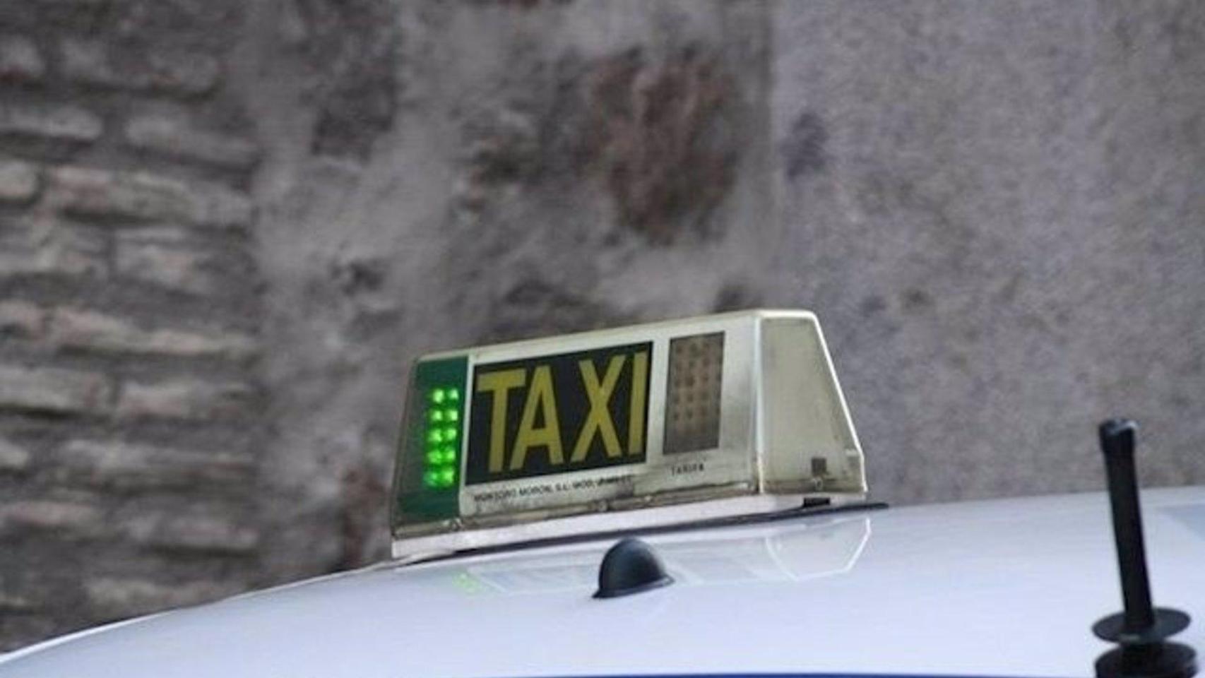 Imagen de archivo de un taxi.