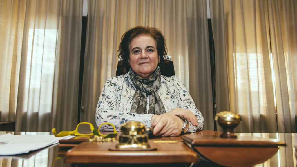 María Luisa, magistrada y doctora en filosofía del Derecho.