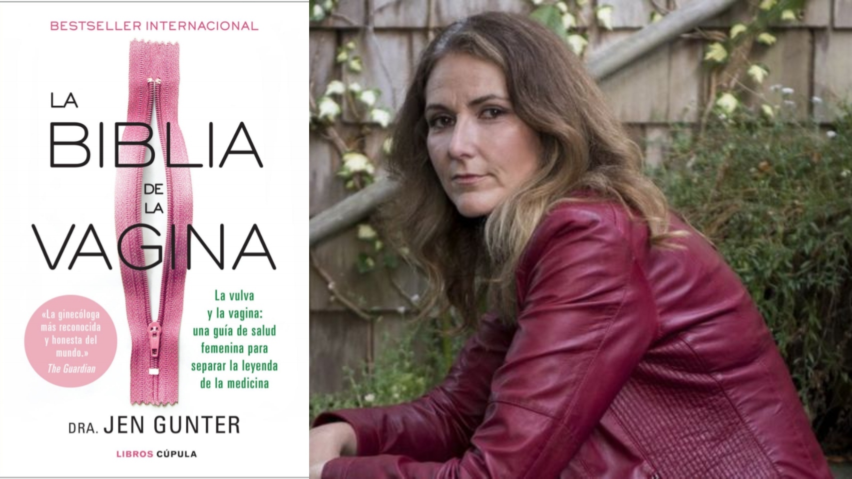 El best seller internacional 'La biblia de la vagina' de Jen Gunter (derecha) llega a España.