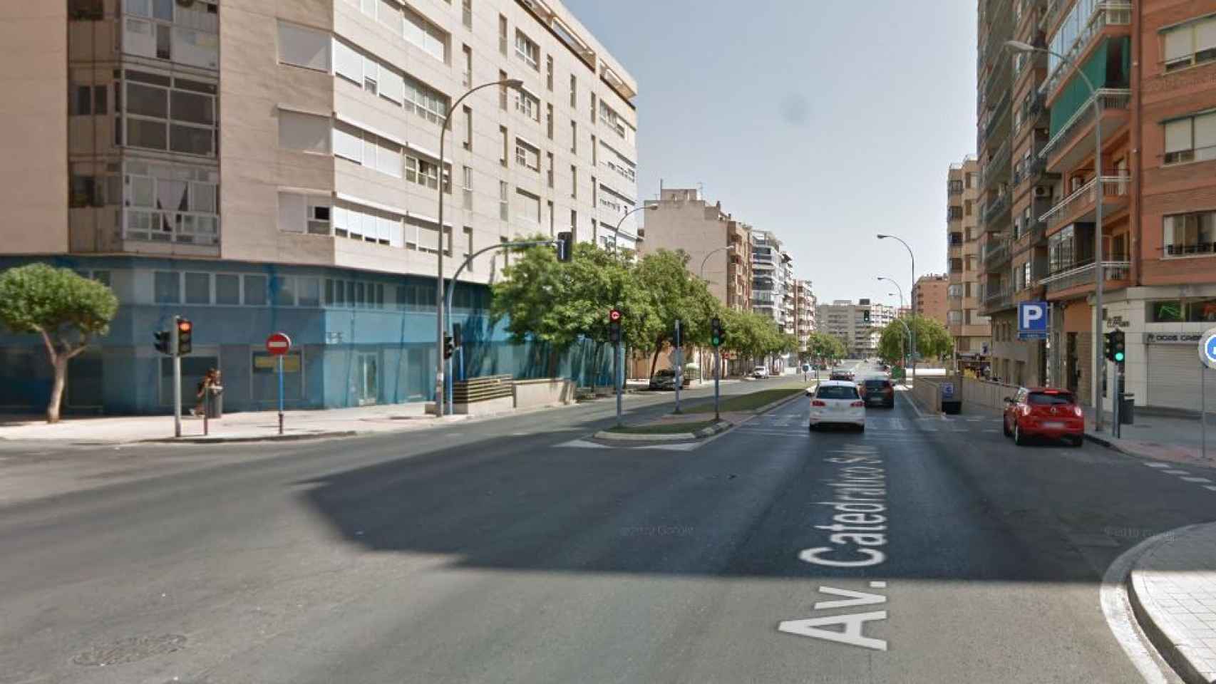 Avenida Catedrático Soler, donde dos familias han intentado okupar una vivienda con un muerto.