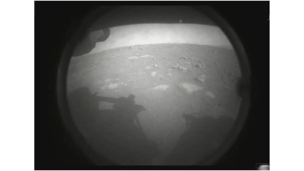 Primera imagen de Marte tomada por el Perseverance