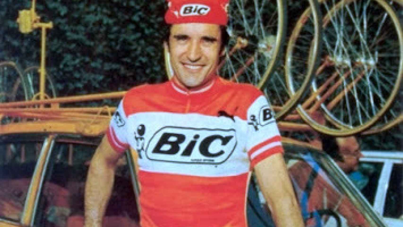 Luis Balagué en su etapa en el equipo Bic