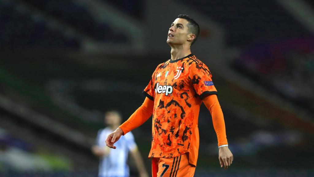 Cristiano Ronaldo durante su partido de Champions contra el Oporto