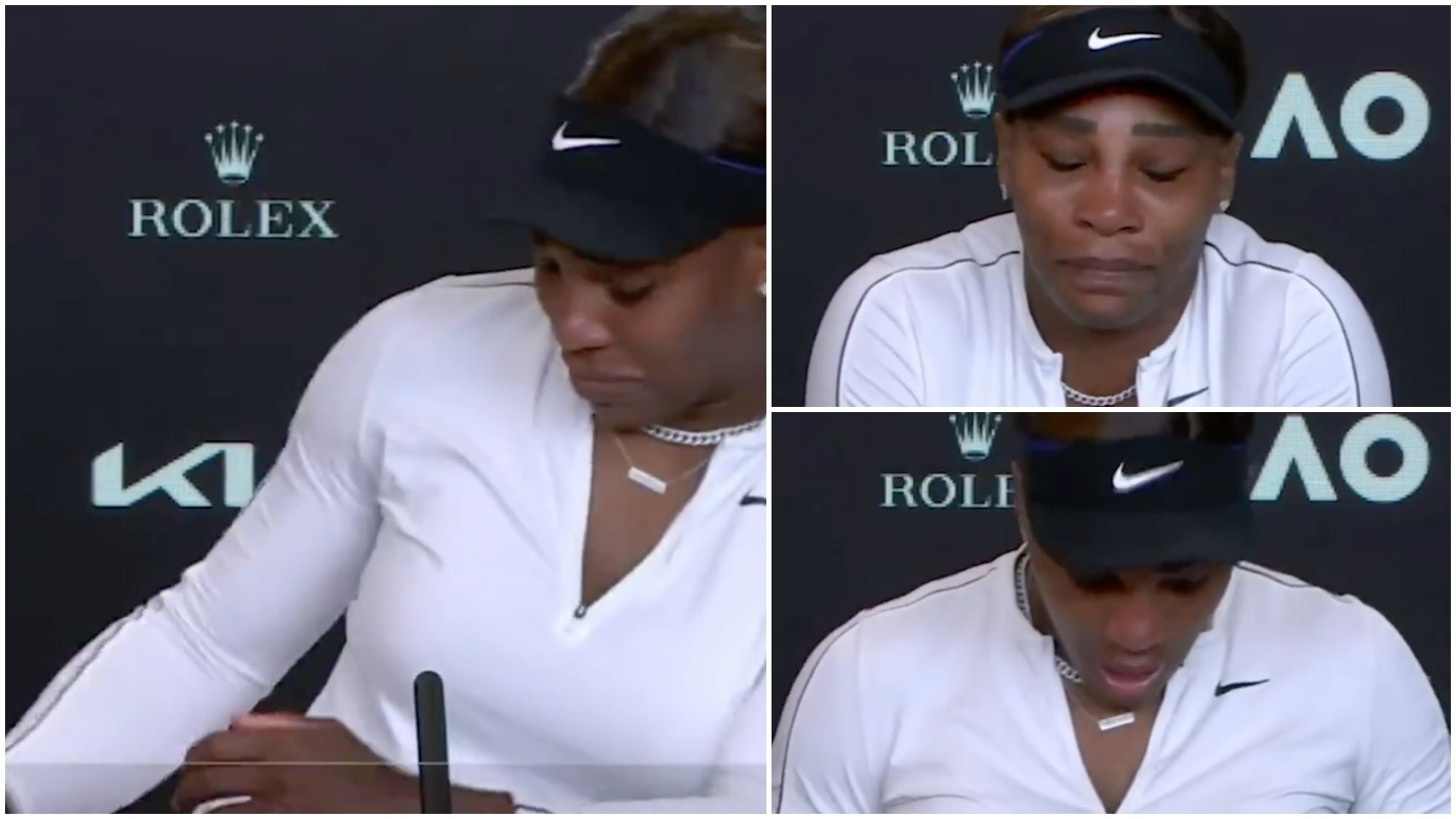 Las lágrimas de Serena Williams