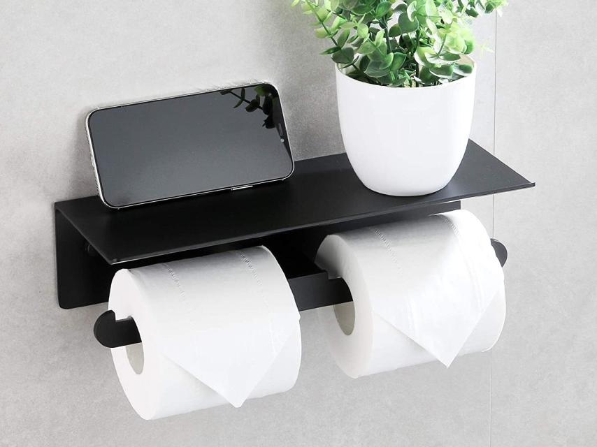 Portarrollos para papel higiénico: sencillos y prácticos para tu cuarto de baño