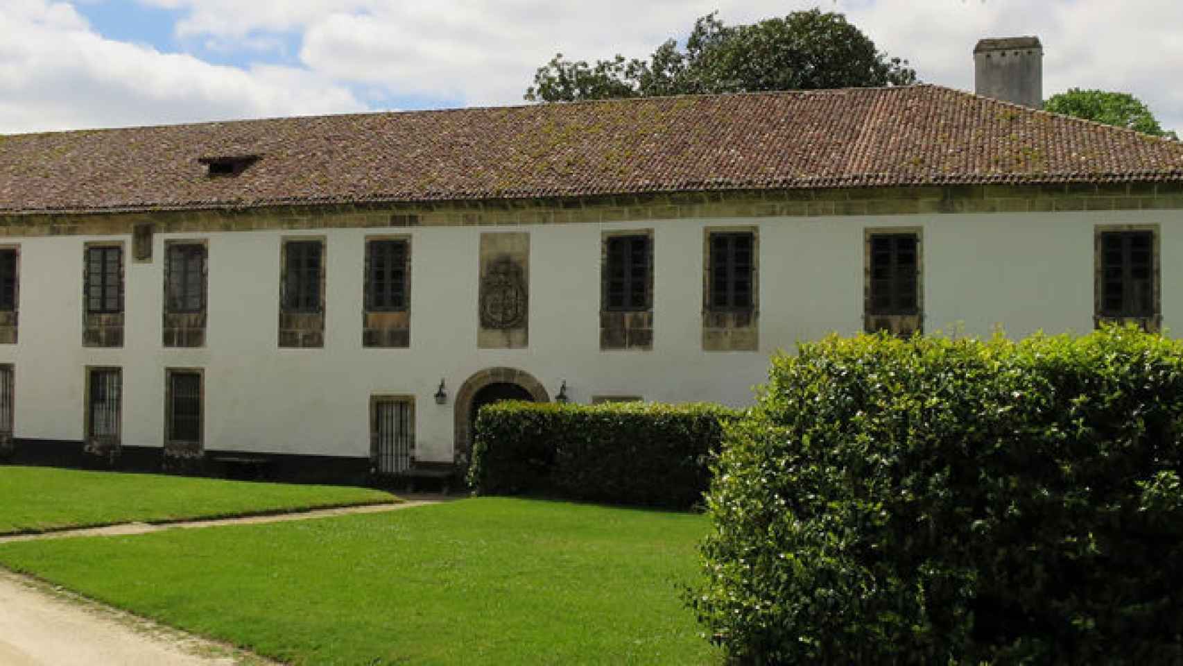 El pazo de Santa Cruz de Rivadulla, propiedad de la familia Armada.