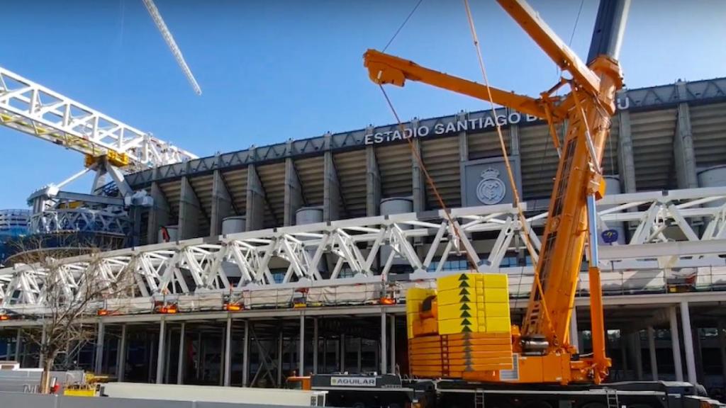 La nueva 'megacercha' del Santiago Bernabéu