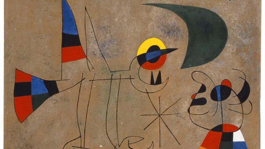 La Fundación Barrié inaugura el sábado en A Coruña la exposición ‘Miró. Una colección’