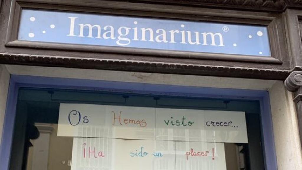 La fotografía de Imaginarium cerrado que ha compartido la actriz en Twitter.