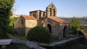 Iglesia de Santa Comba de Bande en Ourense.