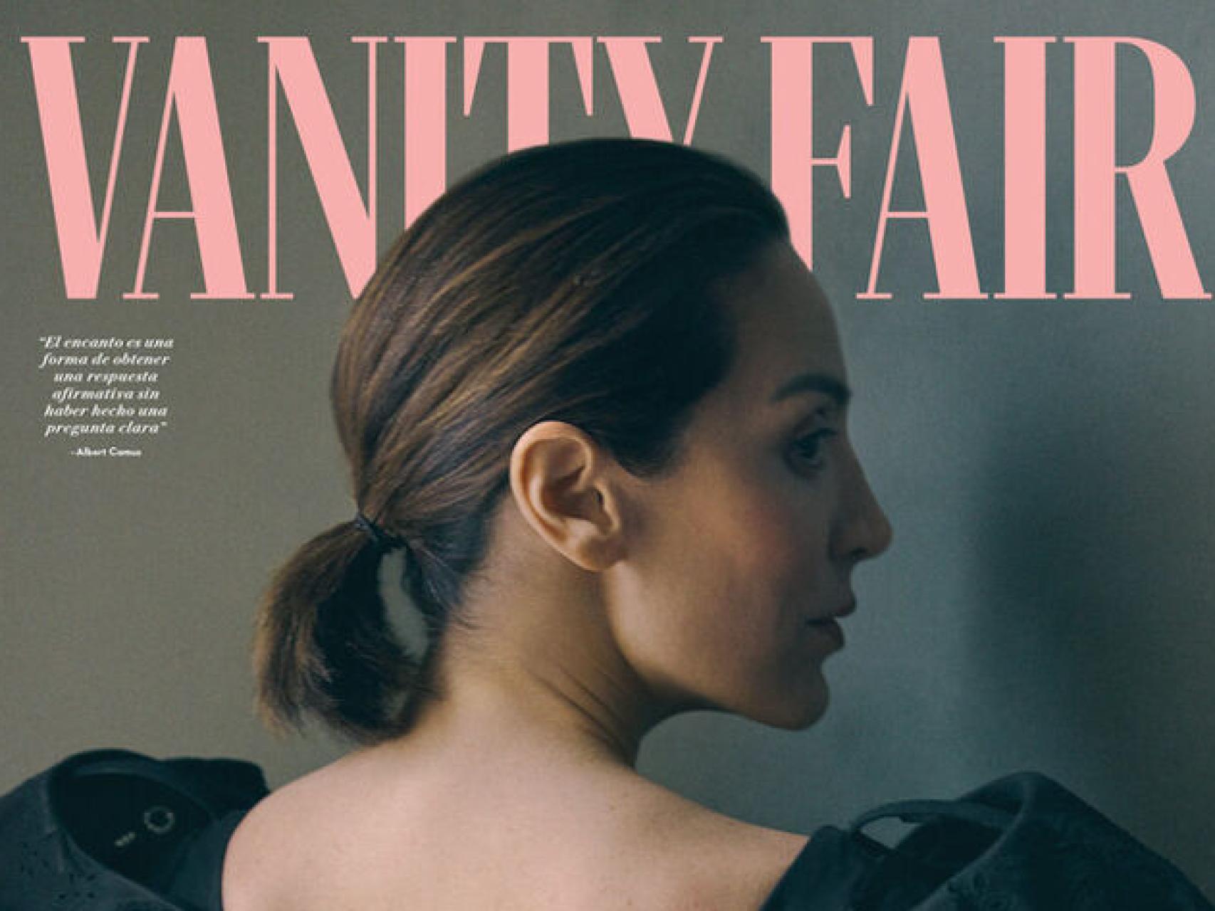 Tamara Falcó en la portada de la revista 'Vanity Fair'.