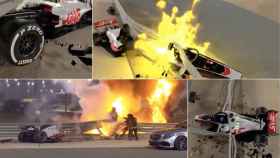 La F1 más impactante: recrean el accidente de Grosjean en Bahrein y explican por qué sobrevivió