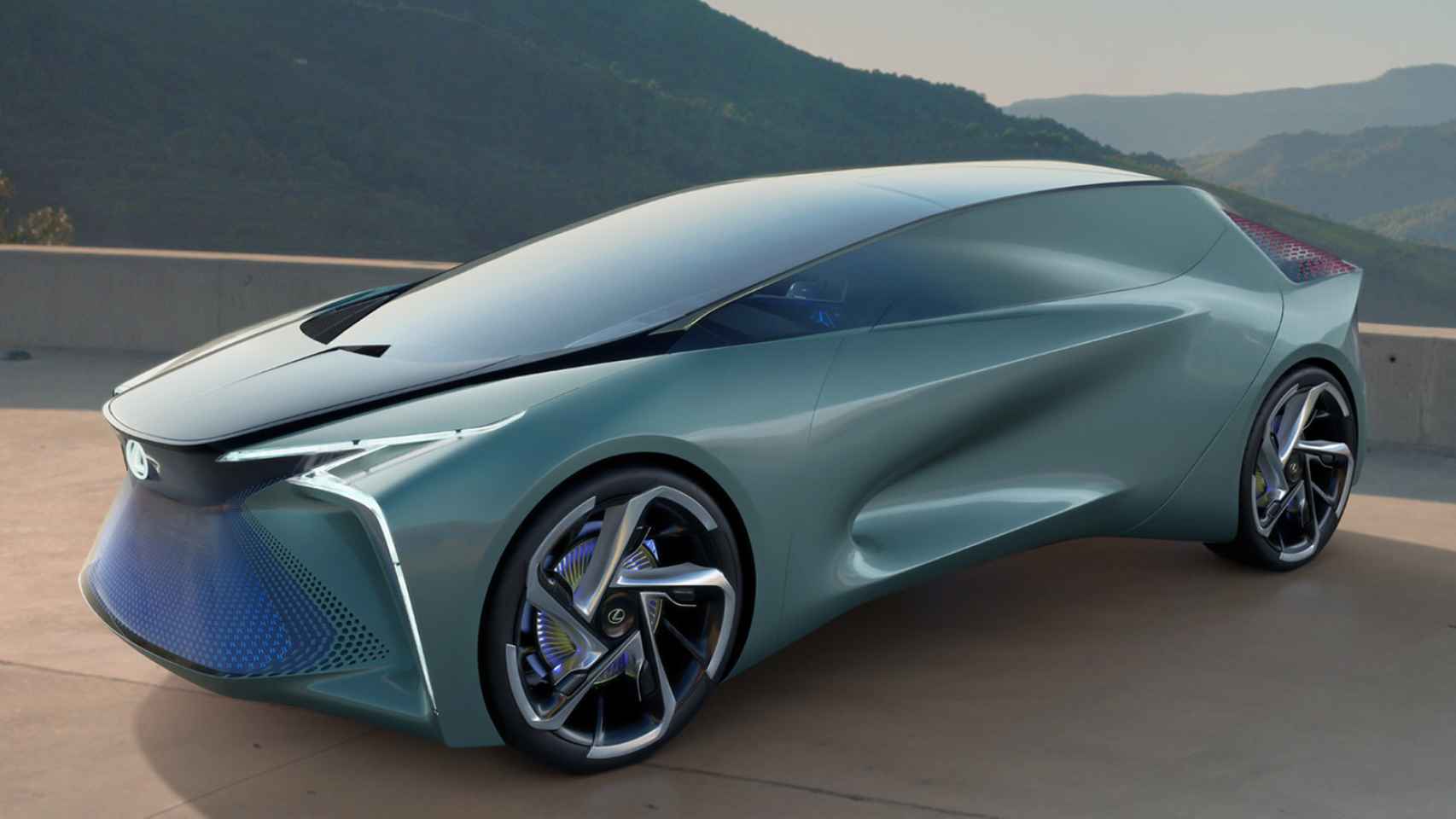 Imagen de un prototipo de coche del futuro