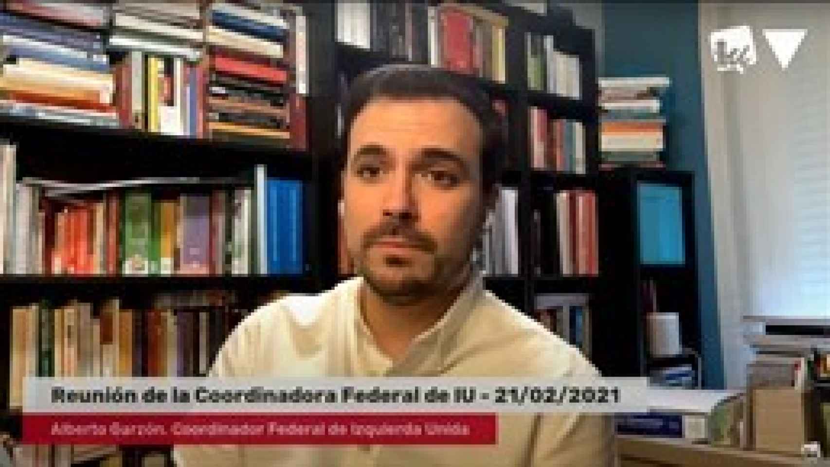 El coordinador federal de Izquierda Unida y ministro de Consumo, Alberto Garzón.
