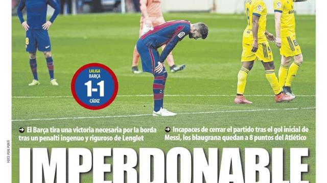 Portada Mundo Deportivo