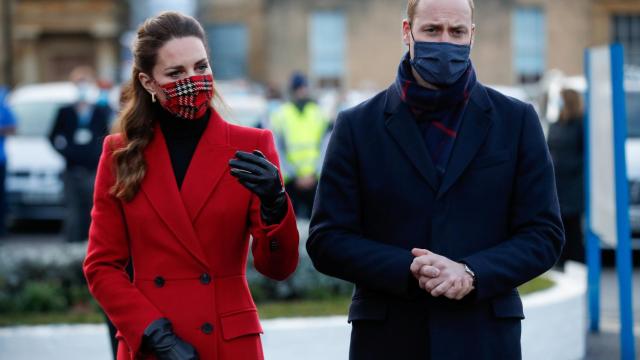 El prícnipe Guillermo y Kate Middleton en una imagen de archivo.