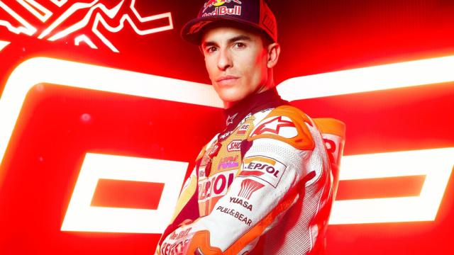 Marc Márquez, con los colores de HRC