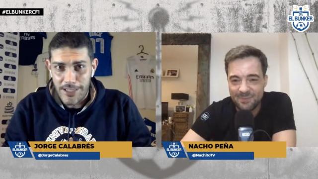 Jorge Calabrés y Nacho Peña, en El Bunker CF