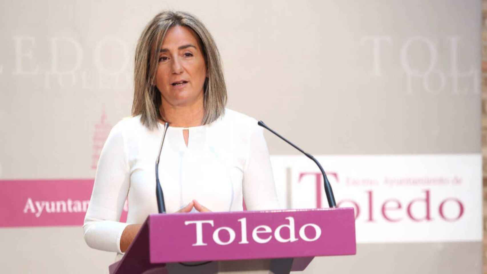 Milagros Tolón, alcaldesa de Toledo, en una imagen de archivo