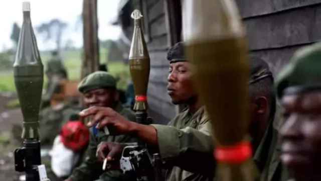 Militares congoleños en una imagen de archivo.