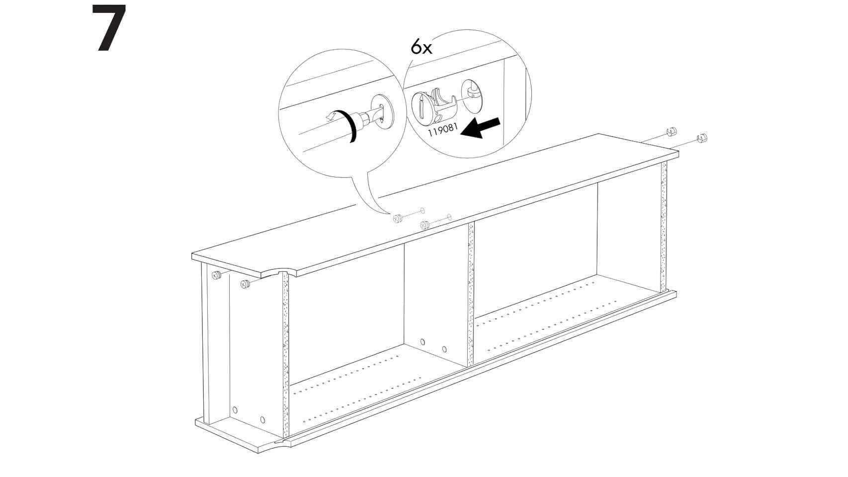 El orden de los pasos será vital para reaprovechar un mueble de Ikea