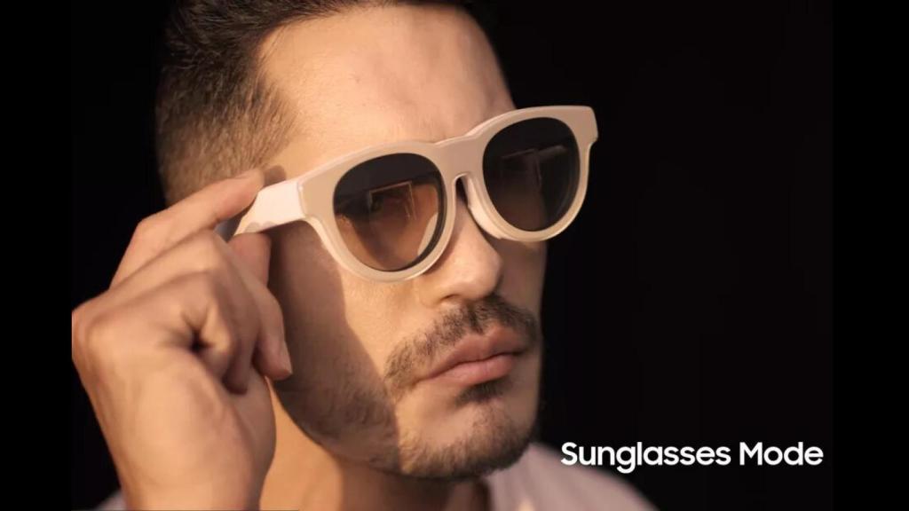 Gafas de realidad aumentada de Samsung.