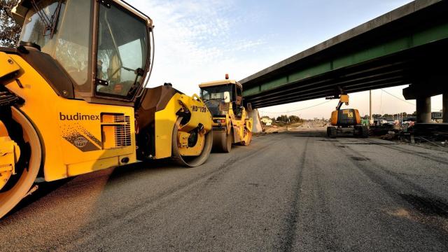 Obra de Budimex, filial inmobiliaria de Ferrovial en Polonia.