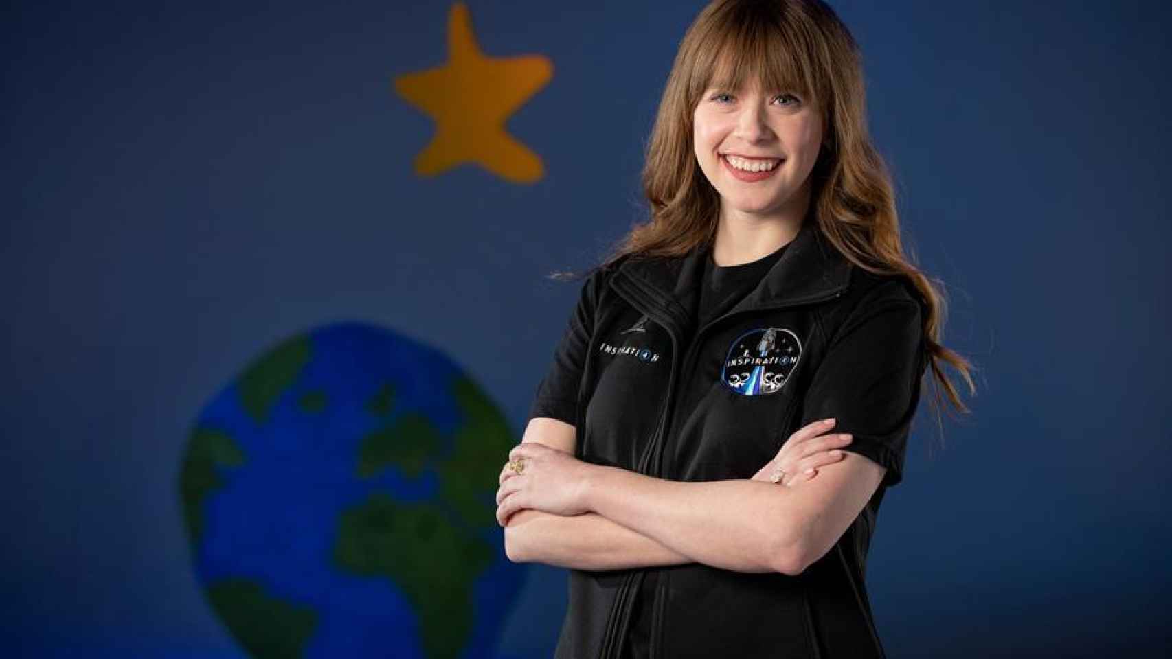 Hayley Arceneaux, la superviviente de un cáncer infantil que viajará al espacio.