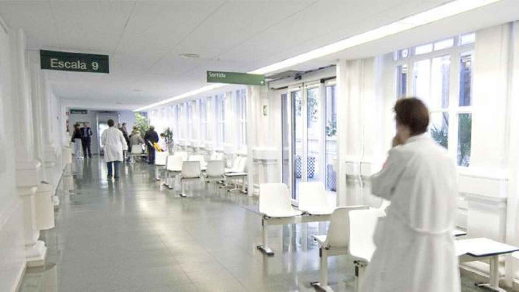 Interior de un hospital en una imagen de archivo.