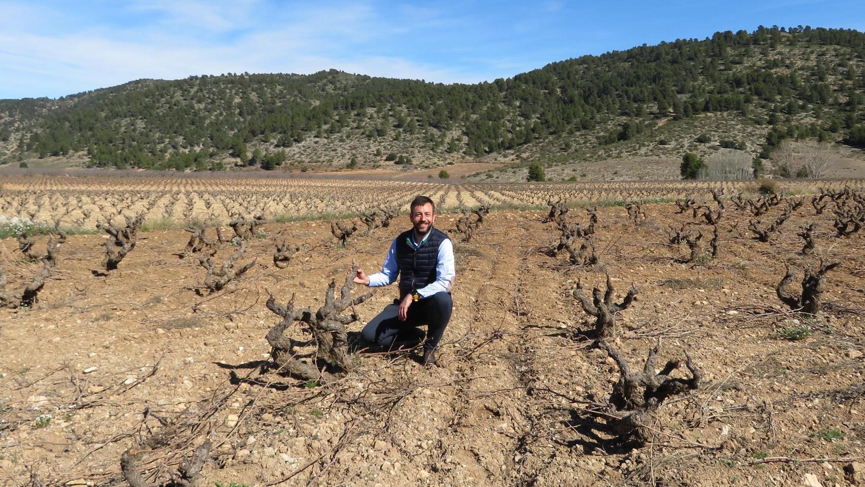 El responsable de Bodegas Bio, Carlos Vázquez.