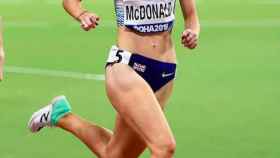 La atleta británica Sarah McDonald