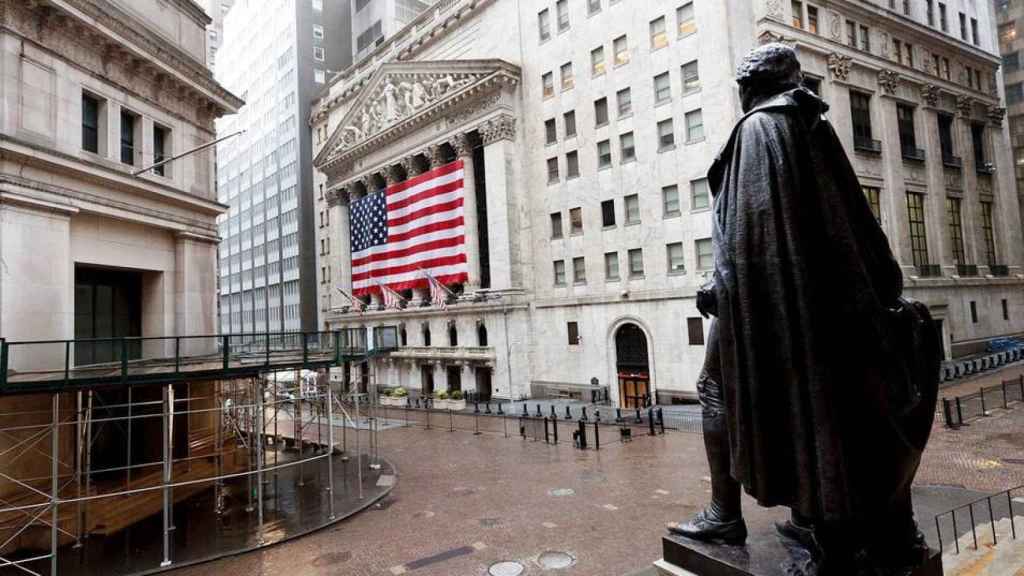 Wall Street, en Nueva York.