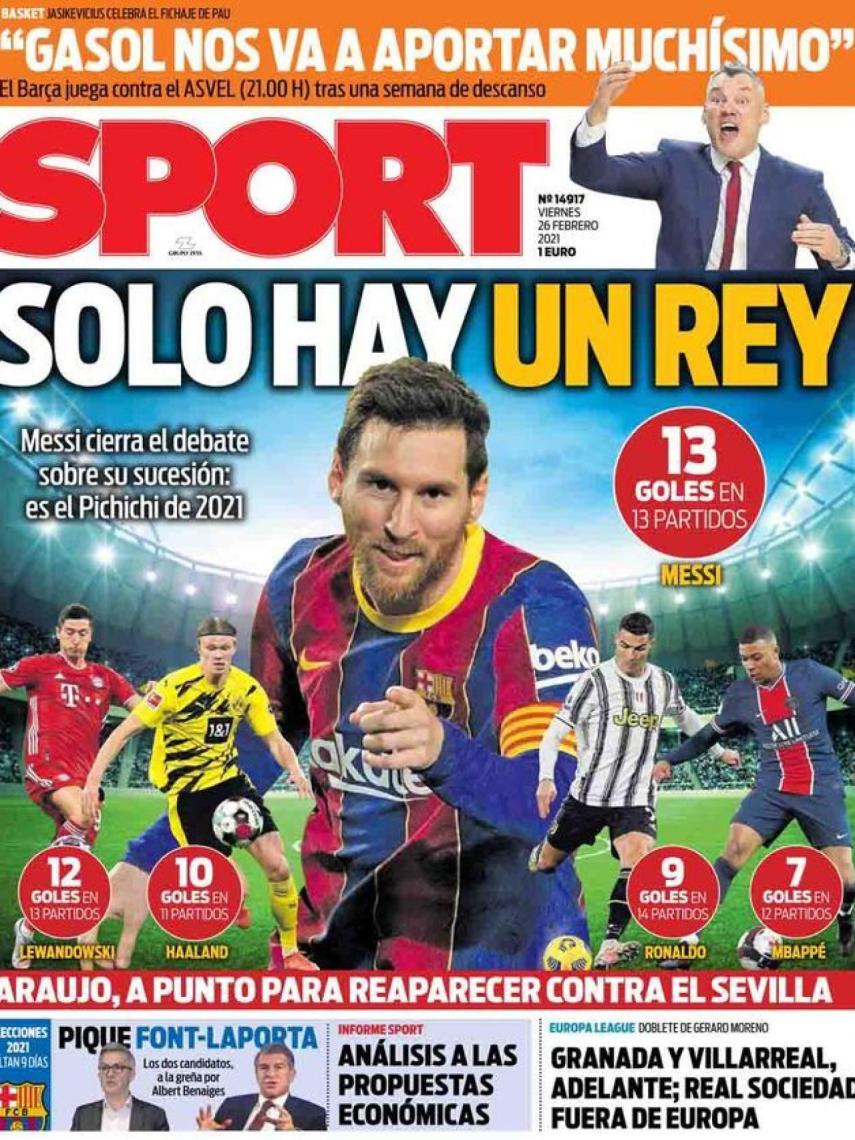 Portada SPORT