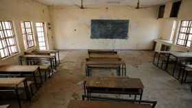 Interior de una escuela en Nigeria. Efe