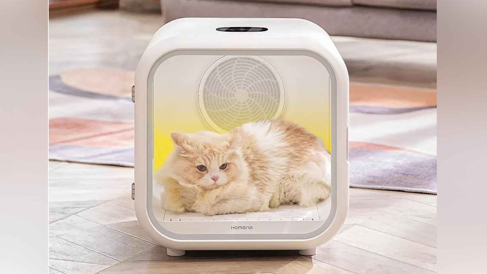 La cabina de secado de Xiaomi está pensada para el bienestar de tu mascota.