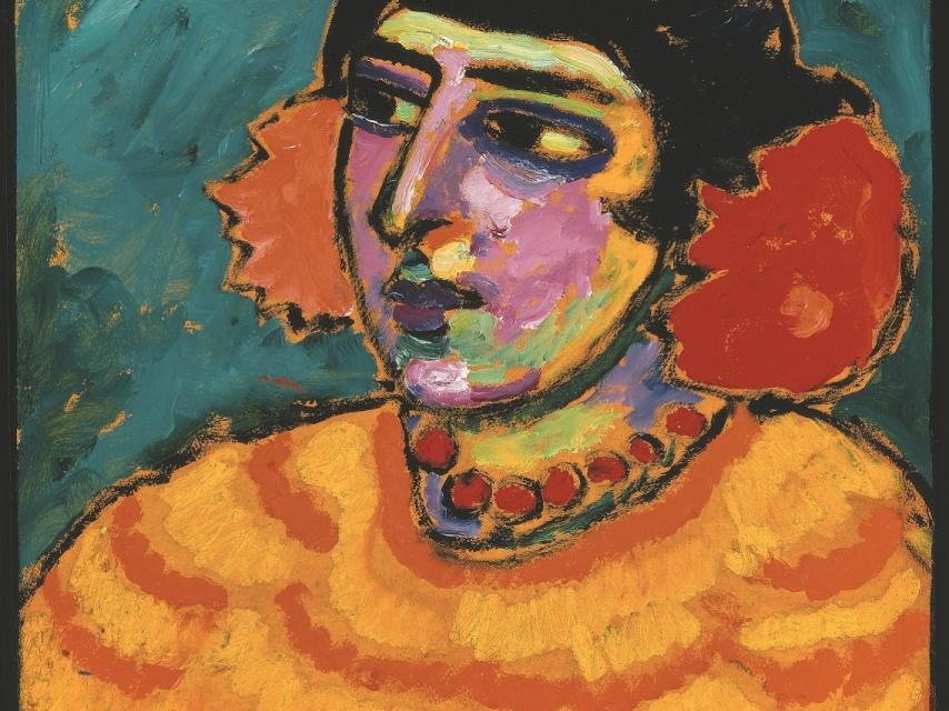 Mujer española, Jawlensky.