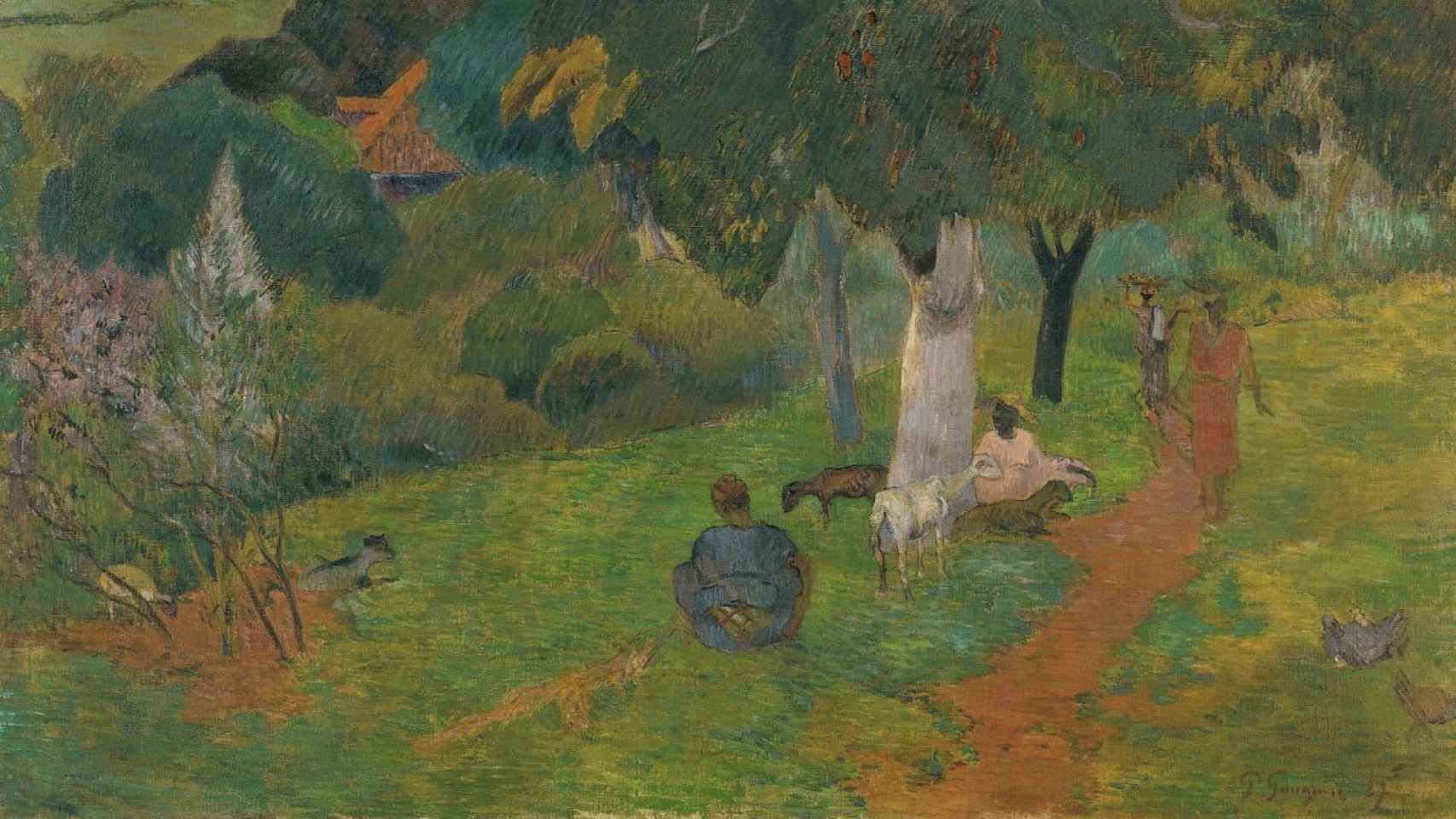 Idas y venidas. Martinica. Paul Gauguin.