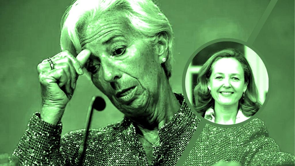 Christine Lagarde y Nadia Calviño.