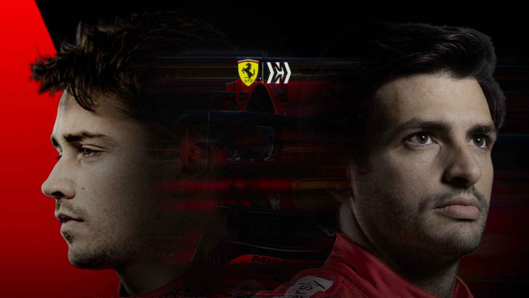 Imagen corporativa del equipo Ferrari
