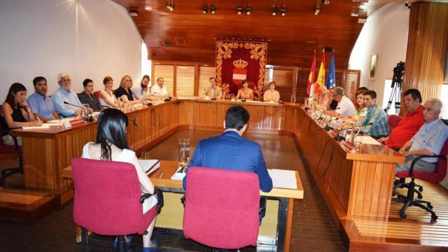 Pleno municipal del ayuntamiento de Puertollano