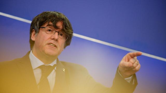 El expresidente catalán, Carles Puigdemont