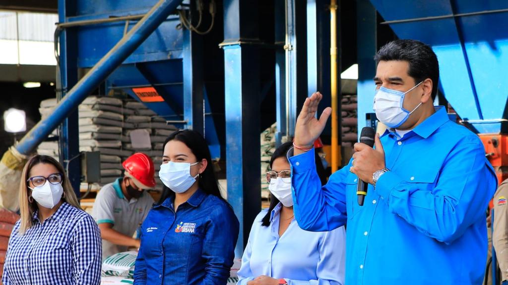 El presidente de Venezuela, Nicolás Maduro, en un acto de Gobierno en Caracas.