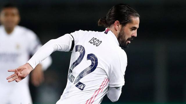 Isco Alarcón, contra el Atalanta