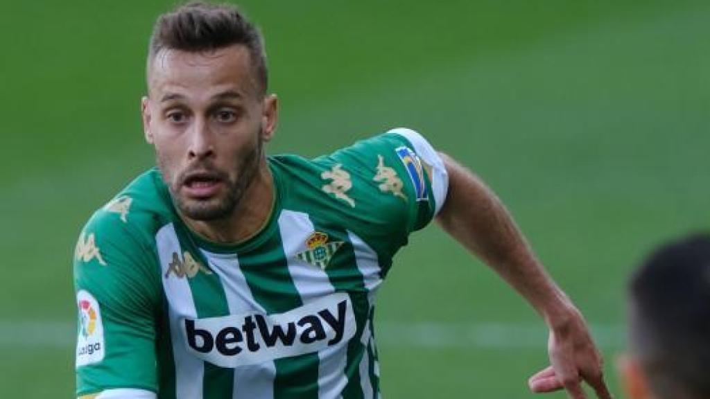 Sergio Canales, durante el Cádiz - Betis de la jornada 25 de La Liga