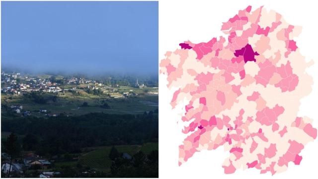 Covid-19: Ránkings de incidencia por municipio en Galicia