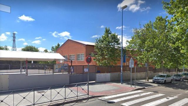 El Colegio Manuel Vázquez Montalbán de Leganés, uno de los más afectados.