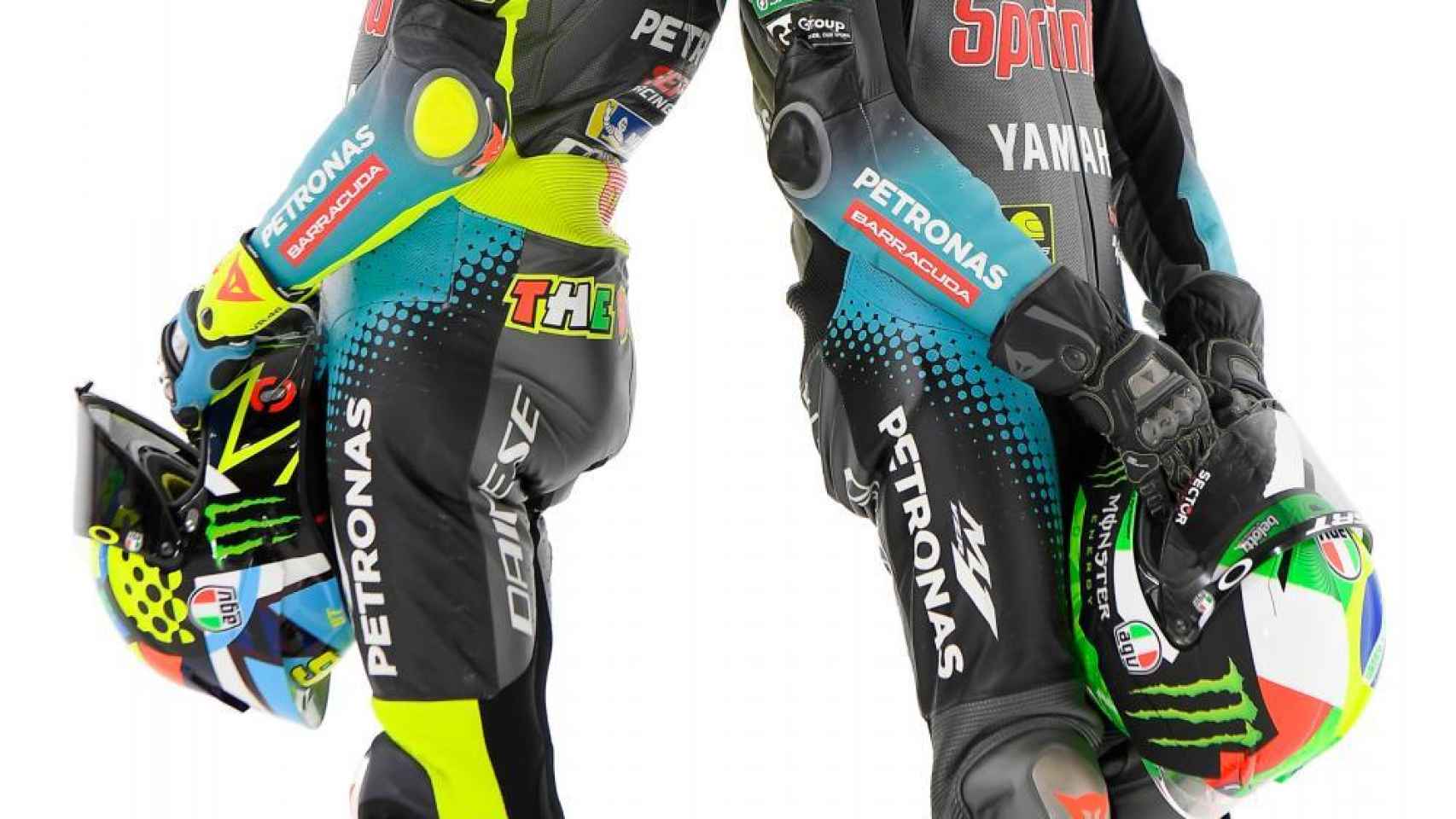 Valentino Rossi luce sus nuevos colores: así son las M1 del Petronas Yamaha SRT