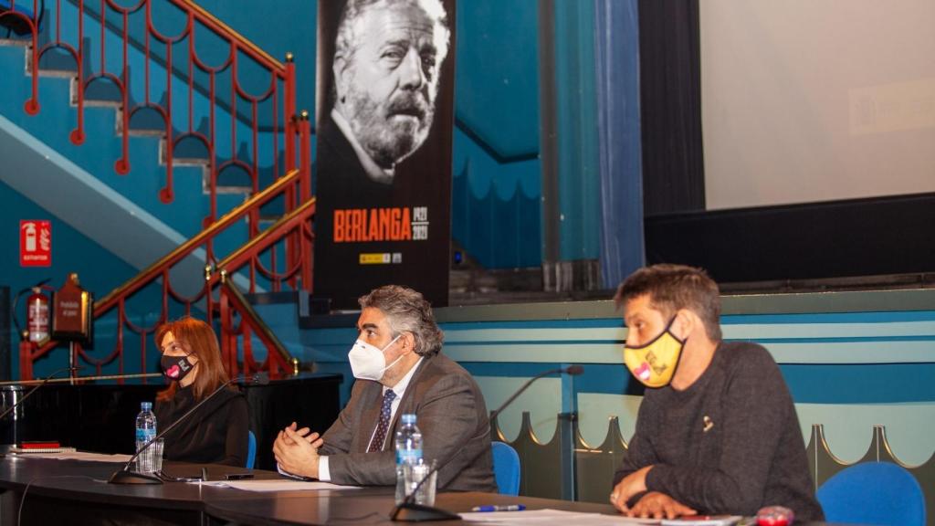 Beatriz Navas, Jose Manuel Rodríguez Uribes y Josetxo Cerdán