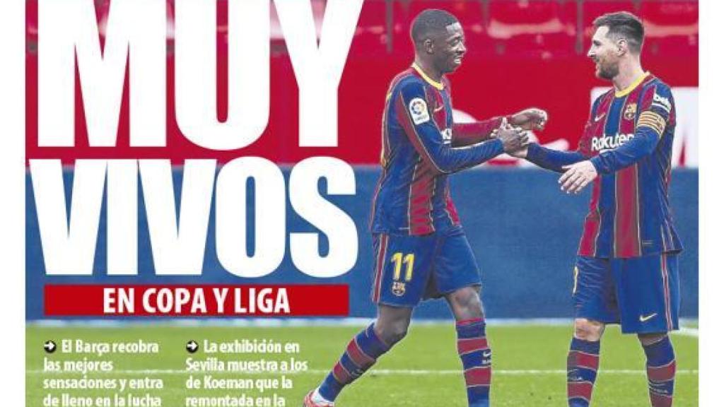 La portada del diario Mundo Deportivo (01/03/2021)