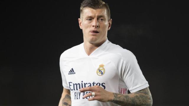 Toni Kroos, en un momento del partido